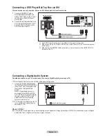 Preview for 14 page of Samsung HL-T5075S - 50" Rear Projection TV Owner'S Instructions Manual