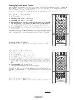 Preview for 21 page of Samsung HL-T5075S - 50" Rear Projection TV Owner'S Instructions Manual