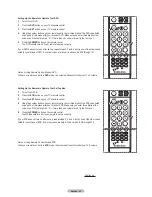 Preview for 22 page of Samsung HL-T5075S - 50" Rear Projection TV Owner'S Instructions Manual