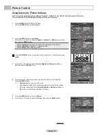 Preview for 27 page of Samsung HL-T5075S - 50" Rear Projection TV Owner'S Instructions Manual