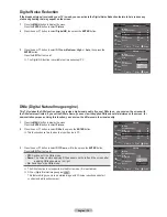 Preview for 30 page of Samsung HL-T5075S - 50" Rear Projection TV Owner'S Instructions Manual