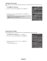 Preview for 31 page of Samsung HL-T5075S - 50" Rear Projection TV Owner'S Instructions Manual