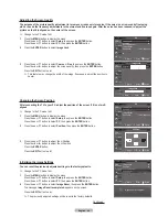 Preview for 44 page of Samsung HL-T5075S - 50" Rear Projection TV Owner'S Instructions Manual