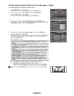 Preview for 53 page of Samsung HL-T5075S - 50" Rear Projection TV Owner'S Instructions Manual