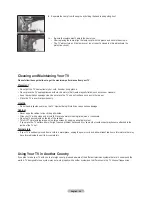 Preview for 58 page of Samsung HL-T5075S - 50" Rear Projection TV Owner'S Instructions Manual