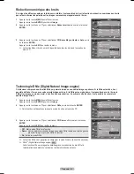 Preview for 96 page of Samsung HL-T5075S - 50" Rear Projection TV Owner'S Instructions Manual