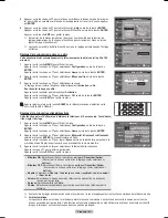 Preview for 113 page of Samsung HL-T5075S - 50" Rear Projection TV Owner'S Instructions Manual