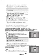 Preview for 116 page of Samsung HL-T5075S - 50" Rear Projection TV Owner'S Instructions Manual