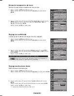 Preview for 120 page of Samsung HL-T5075S - 50" Rear Projection TV Owner'S Instructions Manual