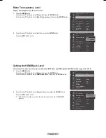 Preview for 59 page of Samsung HL-T5089 Owner'S Instructions Manual