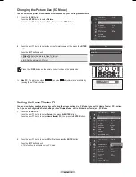 Preview for 67 page of Samsung HL-T5089 Owner'S Instructions Manual