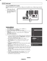 Preview for 70 page of Samsung HL-T5089 Owner'S Instructions Manual