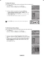 Preview for 27 page of Samsung HL-T6756W Owner'S Instructions Manual