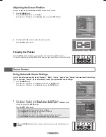 Preview for 34 page of Samsung HL-T6756W Owner'S Instructions Manual