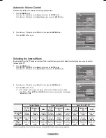 Preview for 38 page of Samsung HL-T6756W Owner'S Instructions Manual