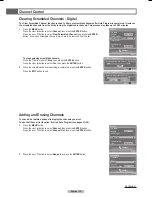 Preview for 39 page of Samsung HL-T6756W Owner'S Instructions Manual