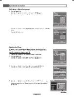 Preview for 44 page of Samsung HL-T6756W Owner'S Instructions Manual