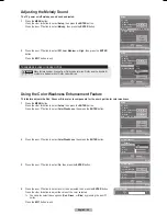 Preview for 56 page of Samsung HL-T6756W Owner'S Instructions Manual