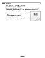 Preview for 60 page of Samsung HL-T6756W Owner'S Instructions Manual