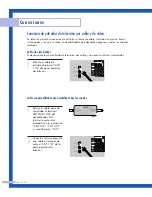 Preview for 18 page of Samsung HLP4663W - 46" Rear Projection TV Manual De Instrucciones