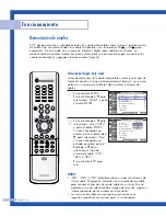 Preview for 28 page of Samsung HLP4663W - 46" Rear Projection TV Manual De Instrucciones