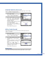 Preview for 29 page of Samsung HLP4663W - 46" Rear Projection TV Manual De Instrucciones