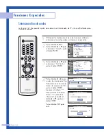 Preview for 48 page of Samsung HLP4663W - 46" Rear Projection TV Manual De Instrucciones