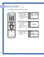 Preview for 76 page of Samsung HLP4663W - 46" Rear Projection TV Manual De Instrucciones