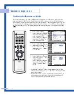 Preview for 78 page of Samsung HLP4663W - 46" Rear Projection TV Manual De Instrucciones