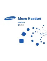 Samsung HM1200 User Manual preview