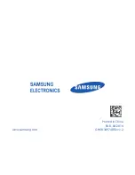 Preview for 194 page of Samsung HM7000 Manual