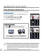 Preview for 50 page of Samsung HMX-E10BN (Spanish) Manual Del Usuario