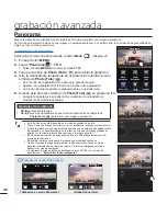 Preview for 54 page of Samsung HMX-E10BN (Spanish) Manual Del Usuario