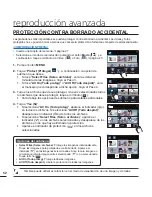 Preview for 58 page of Samsung HMX-E10BN (Spanish) Manual Del Usuario