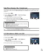 Preview for 63 page of Samsung HMX-E10BN (Spanish) Manual Del Usuario