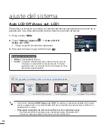 Preview for 64 page of Samsung HMX-E10BN (Spanish) Manual Del Usuario