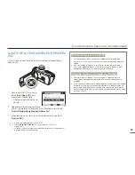 Preview for 25 page of Samsung HMX-F80BN Manual Del Usuario