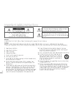 Preview for 2 page of Samsung HMX-H300 User Manual