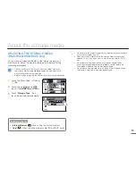 Preview for 37 page of Samsung HMX-H300 User Manual