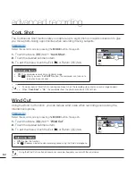 Preview for 68 page of Samsung HMX-T10WP User Manual