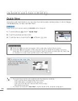 Preview for 70 page of Samsung HMX-T10WP User Manual