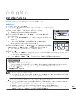 Preview for 75 page of Samsung HMX-T10WP User Manual