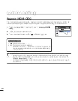 Preview for 92 page of Samsung HMX-T10WP User Manual