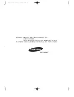 Preview for 61 page of Samsung HomePAD HP2777AT Owner'S Manual And Installation