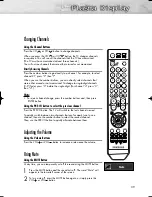 Preview for 39 page of Samsung HP-S4253 Owner'S Instructions Manual