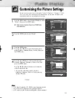 Preview for 53 page of Samsung HP-S4253 Owner'S Instructions Manual