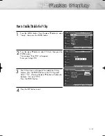 Preview for 119 page of Samsung HP-S4253 Owner'S Instructions Manual