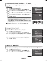 Preview for 36 page of Samsung HPT4254 - 42" Plasma TV Owner'S Instructions Manual