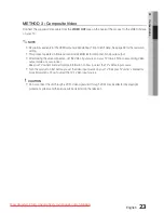 Preview for 23 page of Samsung HT-C553 User Manual