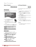 Preview for 36 page of Samsung HT-C553 User Manual